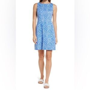 Tommy Bahama Darcy Geo Waves Dress. S